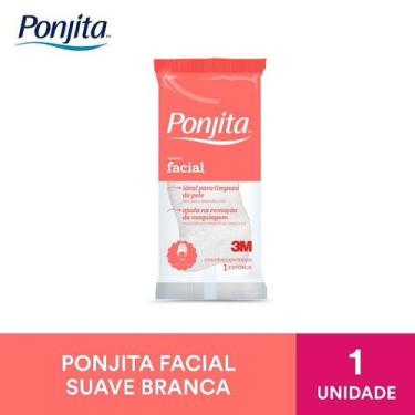 Imagem de Esponja de Limpeza Facial Suave Ponjita - 3M