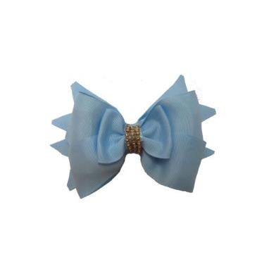 Imagem de Laço Para Cabelo Adulto Elegante De Luxo-D - POP, Azul Claro