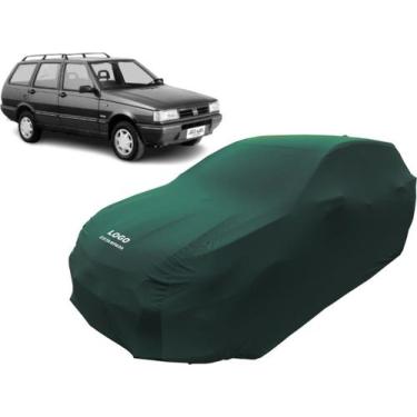 Imagem de Capa Cobrir Carro Antigo Fiat Elba De Tecido Lycra Helanca - Mz, Verde