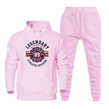 Imagem de Agasalho de Frio Flanelado Conjunto Calça e Blusa Algodao Quentinho In