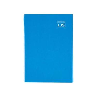 Imagem de Caderno Grande Costurado Brochura Capa Dura 96 Folhas - Pauta Branca, 