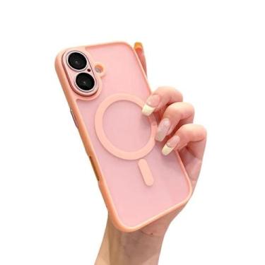 Imagem de Capa Capínha Case Magsafe Fosca Compatível Com iPhone 16 - GR Global R