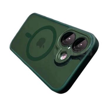 Imagem de Capa Capínha Case Magsafe Fosca Compatível Com iPhone 16 Plus - GR Glo