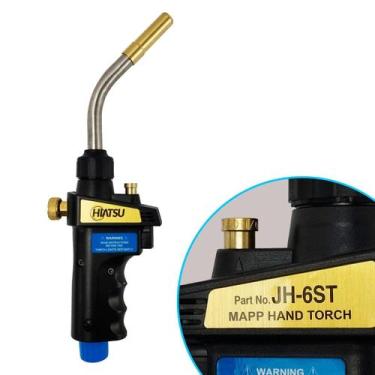 Imagem de Maçarico Turbo Hand Torch com Acendimento Automático HIATSU JH-6ST