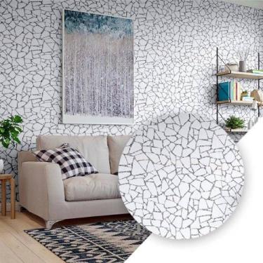Imagem de Papel de Parede Adesivo PVC Ladrilho Mosaico com 05 Metros - TopHouse