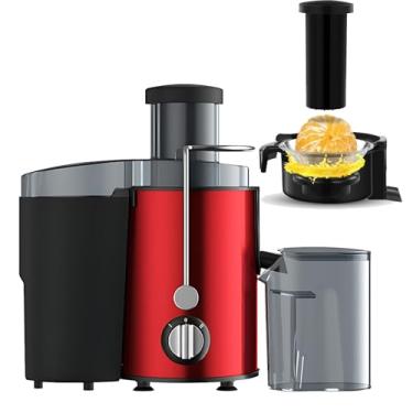 Imagem de CHONGHAN Espremedor De Suco De Mastigar Lento Com Prensa A Frio,MáQuina De Espremedor Lento,Motor Potente De 800w Com Modos De Velocidade Dupla,FáCil De Limpar Para Amantes De Sucos E SaúDe