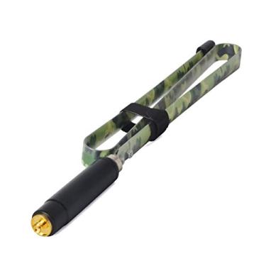 Imagem de HYS Antena de rádio bidirecional SMA-fêmea portátil 31,5 polegadas banda dupla UV VHF/UHF 144/430Mhz Antenas de camuflagem para Kenwood Baofeng UV-82 BF-F8HP UV-5R WOUXUN KG-UVD1P KG-UV6D