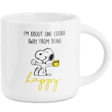 Imagem de Peanuts Snoopy Caneca de Cerâmica Bonita Xícara de Café Xícara de Chá 400 ml para Mulheres Adolescentes Mãe Esposa Meia Stuffers Trabalho Escritório Presentes para Mulheres