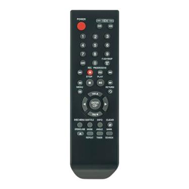 Imagem de Beyution AK59-00051B Controle remoto substituído adequado para gravador de DVD Samsung, modelos compatíveis: AK59-00051A DVD-V6700 DVD-V6700/DVD DVD-V6700/VCR V6700-XAC DVD-V5650B DVD-V5650