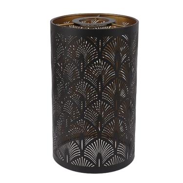 Imagem de Abajur de Metal, Abajur de Ferro Antigo Com Tecnologia de Escultura, Abajur E27 E26 Removível, Abajur de Estilo Minimalista Moderno para Abajur de Mesa e Luminária de Chão