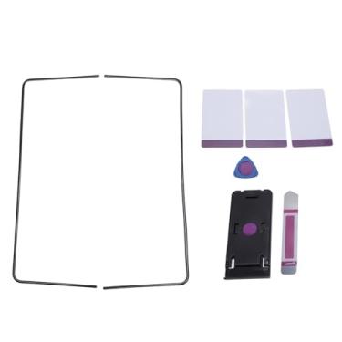 Imagem de Para Z Fold 5 5G F946 Substituição da Moldura da Tela, Moldura da Tela do Celular Moldura Intermediária Kit de Reparo da Moldura do Painel de Exibição LCD Para Z