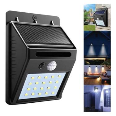 Imagem de Refletor de Energia Solar Led Mini Com Sensor de Presença e Movimento 