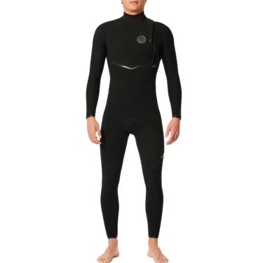 Imagem de Long John Rip Curl E-Bomb E7 Zip Free Preto-Masculino