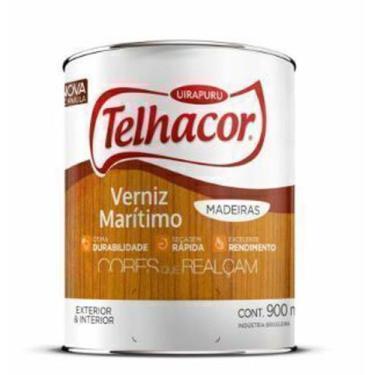 Imagem de Verniz marítimo brilhocor cores 0,9l - TELHACOR, CEREJEIRA