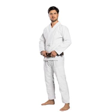 Imagem de Kimono First Fight For Good Pretorian 350g (Branco, A0)