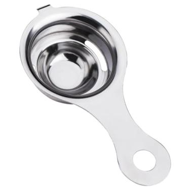 Imagem de LKMM Separador de clara de ovo de aço inoxidável 304, filtro de proteína de gema de ovo, filtro de líquido, separador de ovos, filtro de ovos, ferramenta criativa para assar 2