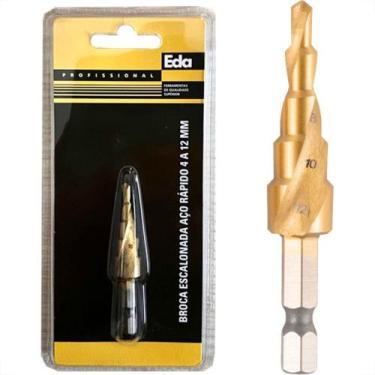 Imagem de Broca Escalonada Eda Aco Rapido 4 A 12Mm - 0Gy