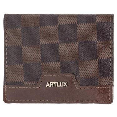 Imagem de Carteira Slim Artlux Paris 959, Cafe