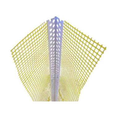 Imagem de Cantoneira de PVC com Tela de Fibra de Vidro - 1,25m - Multimarcas