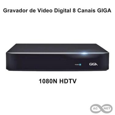 Imagem de Gravador de Vídeo Digital Giga com 08 Canais HDTV