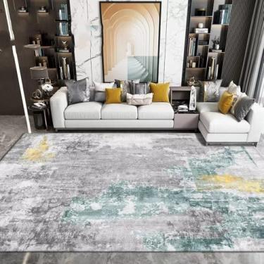 Imagem de Tapete nórdico para sala de estar, respingos de tinta, área abstrata, tapete grande para decoração de quarto, tapetes para casa, capacho de entrada lavável, tapete de banho, sem fiapos, 7.200 x 300 cm