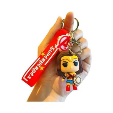 Imagem de Chaveiro Kawaii Homem-Aranha - Figura de Ação para Mochila ou Bolsa In
