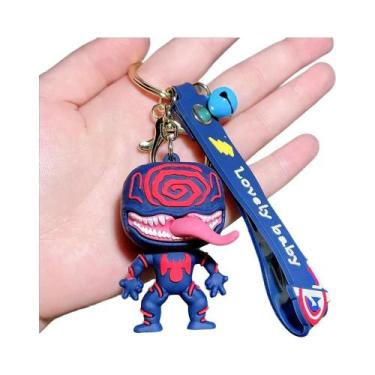 Imagem de Chaveiro Kawaii Homem-Aranha - Figura de Ação para Mochila ou Bolsa In