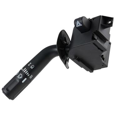 Imagem de ZAPOSTS Interruptor de seta multifuncional compatível com Ford F-150 2004 2005. Substitui #4L3Z-13K359-AAA,4L3Z13K359AAA,interruptor de combinação de controle de alavanca de limpador de farol