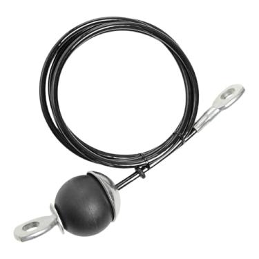 Imagem de Pegciuho Acessórios para a polia da polia de fitness pulsos portáteis braços antebraços tensão muscular treino premium aço corda de aço da academia em casa, 500 Centímetros