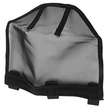 Imagem de Tampa do Nariz Respirável Teslin Máscara de Mosca Proteção do Rosto para Cavalos Andando Ao Ar Livre (M)