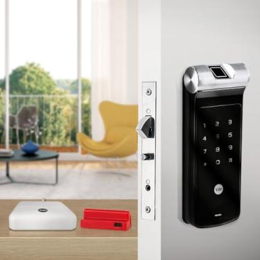 Imagem de Fechadura Digital Yale YDF 40A DB + Conectividade Wifi