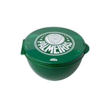 Imagem de Pote Decorado Palmeiras 374 ml Lembrancinha Festa Lancheira Plasútil