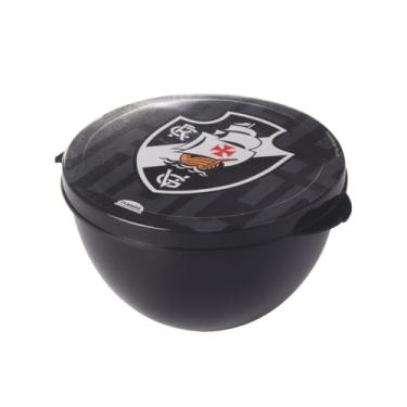 Imagem de Pote Decorado Vasco 374 ml Lembrancinha Festa Lancheira Plasútil