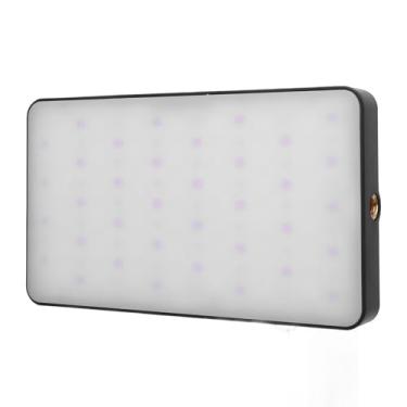 Imagem de Luz de Telefone para Conferência Transmissão Ao Vivo RGB Iluminação Selfie Luz 2500k a 9000k 3000mAh Clipe Recarregável Com Adaptador de Sapato Frio