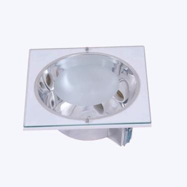 Imagem de Plafon Quadrado De Embutir 23x23 Vidro Jateado