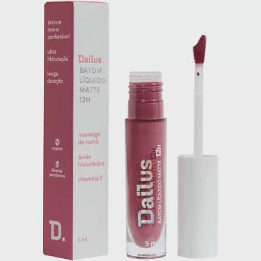 Imagem de Batom liquido dailus matte 12HRS rose 5ML