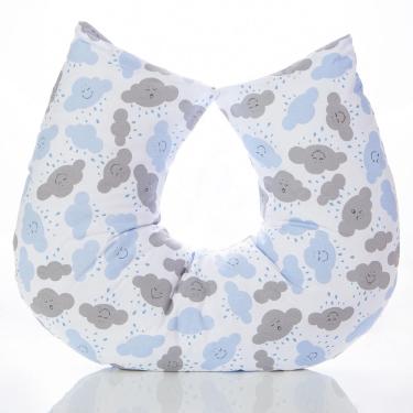 Imagem de Almofada De Amamentação Para Bebê Nuvem Azul