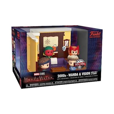 Imagem de Funko Mini momentos: Marvel: Wanda Vision - LR 90's - WandaVision - Figura de vinil colecionável - ideia de presente- Mercadoria Oficial - Brinquedos para crianças e adultos - TV Fans