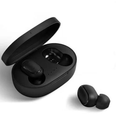 Imagem de Fone de Ouvido Bluetooth 5.3, Wireless com Estojo de Carregamento, Compatível com iOS/Android/Windows, Preto
