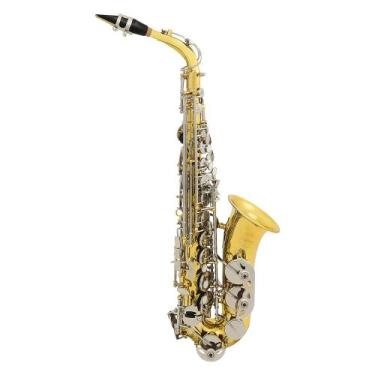 Imagem de Amw Custom ALS13 - Saxofone Alto Corpo Laqueado e Chaves Niqueladas ( 