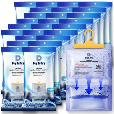 Imagem de Absorvedores de Umidade Dry & Dry - Pacote com 25 Unidades para Casa e