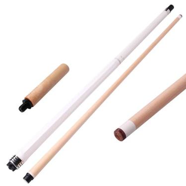 Imagem de CQBXRD Bastão de bilhar para bilhar, estrutura de madeira de bordo de 1/2 com 147 cm/58 pol. Ponta de 12,75 mm, bastão de mesa de sinuca, taco de piscina, bastões de taco de sinuca duráveis