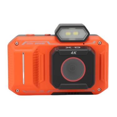 Imagem de Câmera Digital 4K 48MP para Fotografia, Sensor CMOS, Câmeras Duplas Modo de Burst, Flash LED, Zoom Digital 18x, Tela HD de 2,88 Polegadas, Momentos de Gravação, Capturando Cores