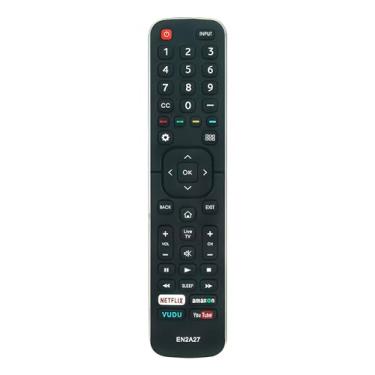 Imagem de Novo controle remoto substituto EN2A27 para TV LED Hisense 55H6B 50H7GB 40H5C 43H5C 43H7C 50CU6000 50H5C 50H6C 50H7C 50H7GB1 50H8C 55H5C 55H6B 55H7B 55H7C 55H8C 55H9B2 65CU6200 BER6B 11