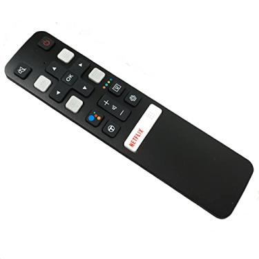 Imagem de Novo controle remoto de substituição RC802V adequado para controle remoto TCL Smart TV
