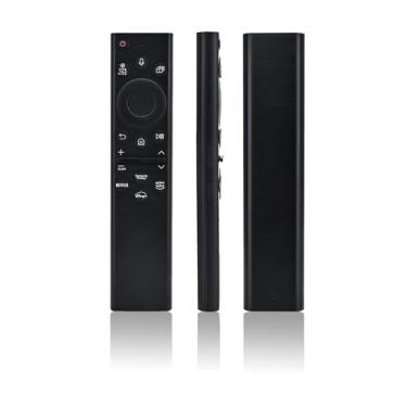 Imagem de JISOWA Controle remoto de voz para Samsung Q60A Q70A Q80A Q80B QN85B QN9DA QN90A QN90C QN95C CU8000 QN800A QN800B QN900A G50A CRG G9 LS01B LS03 LS03B LS03T S90C M Substituição para Smart TV 50B M70C