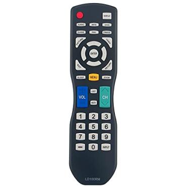 Imagem de Suporte de controle remoto de substituição LD100RM para APEX LED TV Digital 32 polegadas LCD HDTV RMT-19 LE2412 LE3942 LE3212D LE3242 LE4012 LE5043 LE4077M LE40B12 LE40H88 LE4243 LE4077M LE40B12