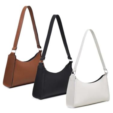 Imagem de kit 3 BOLSA FEMININA (CARAMELO+PRETA+MARFIM)