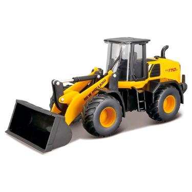 Imagem de Brinquedo Trator Carregadeira New Holland 1/50 Burago