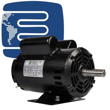 Imagem de Motor Elétrico Monofásico 2Cv 4 Pólos Baixa Rotação 110/220 V 60Hz
